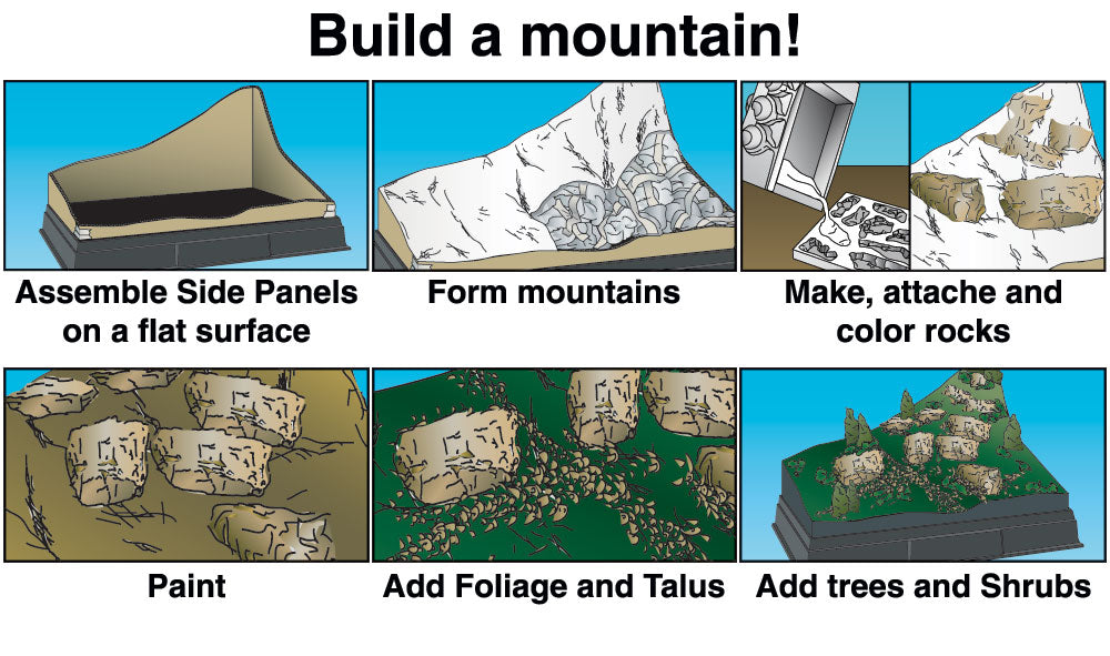 Scene-A-Rama Mountain Diorama Kit