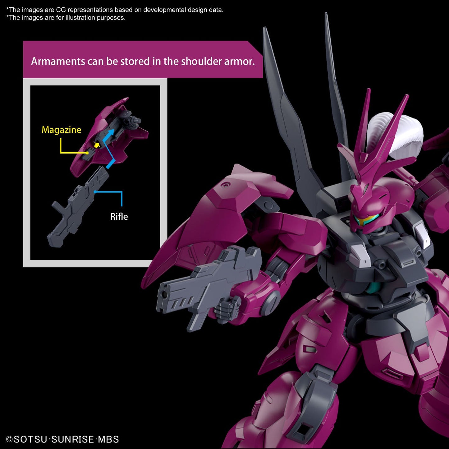 HGTWFM #04 Dilanza (Guel's Mobile Suit)