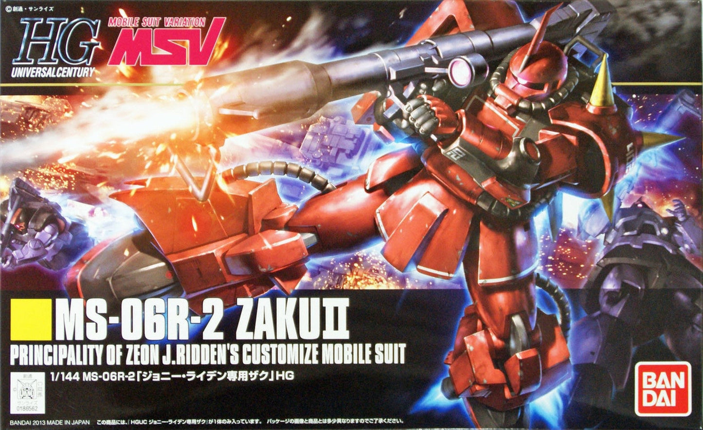 HGUC #166 MS-06R-2 Zaku II Johnny Ridden`s Customize