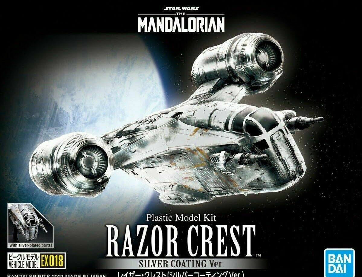 The Mandalorian Razor Crest (Silver Coating Ver.) Model Kit