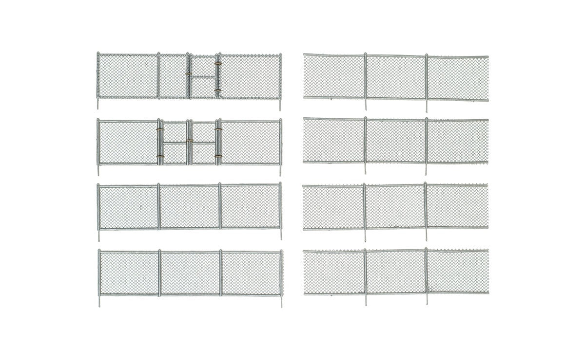 N Chain Link Fence (8pcs)