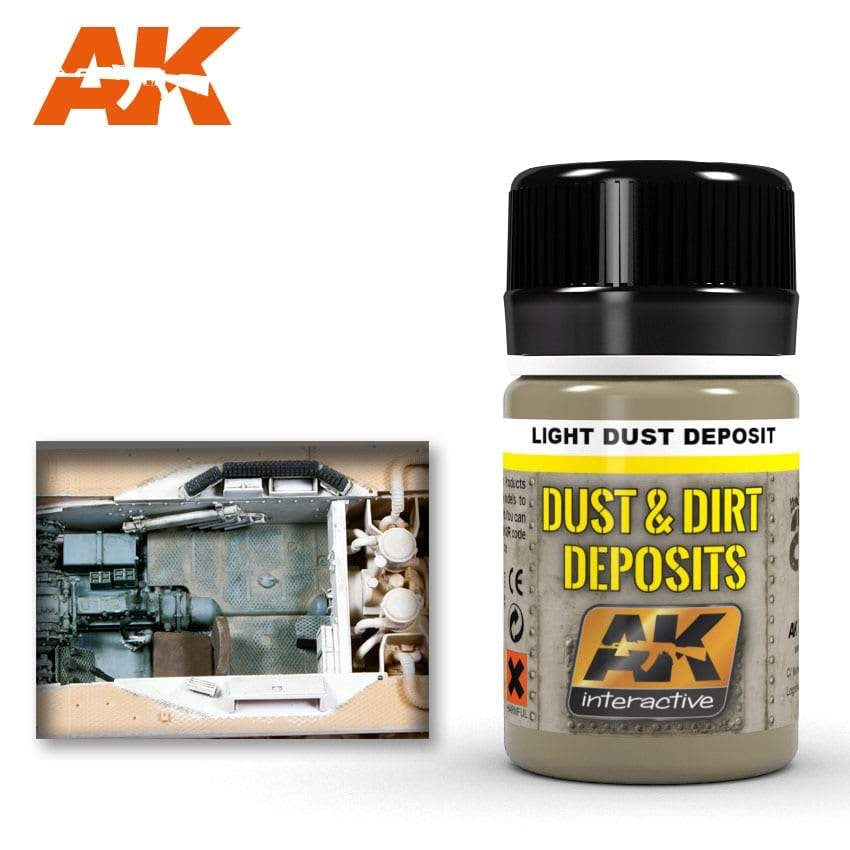 AK Interactive Light Dust Deposit 35 ml bottle