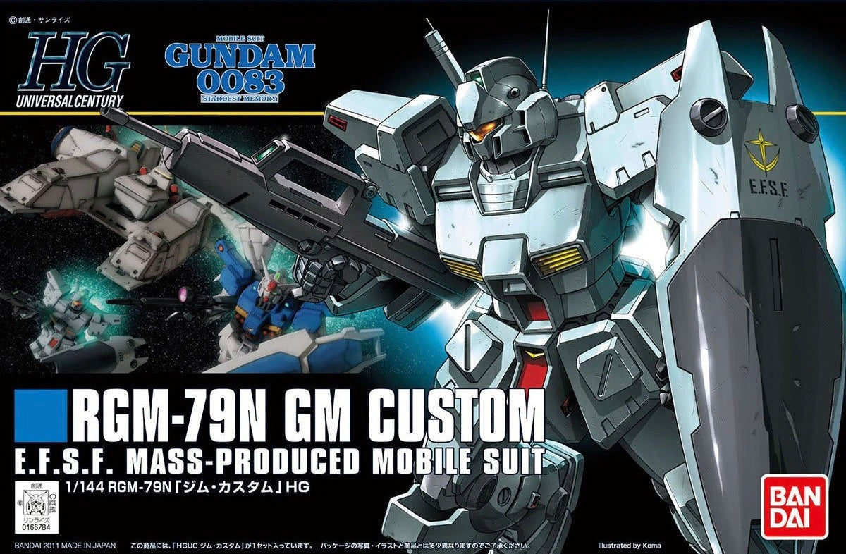 HGUC #120 RGM-79N GM Custom "Gundam 0083"
