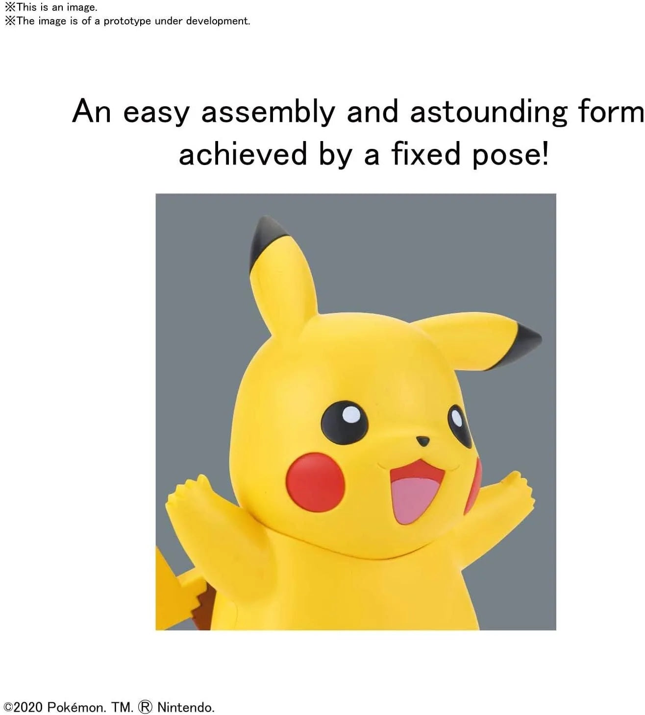 Model Kit Quick!! PIKACHU #01 POKÉMON