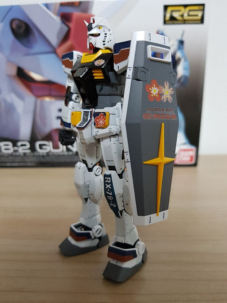 RG RX-78-2 T.M.D.C LIMIT WATER DECAL