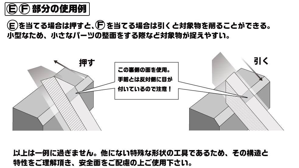 GodHand Scribing File Set Extra Small Size GH-SBYS-GR
(For Right Hand)