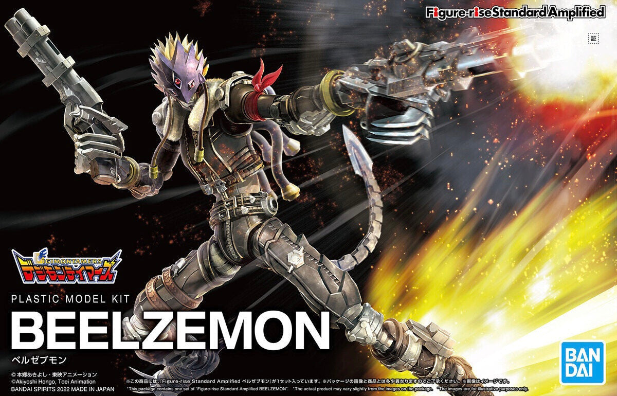 Digimon Adventure Figure-rise Standard Amplified Beelzemon Model Kit