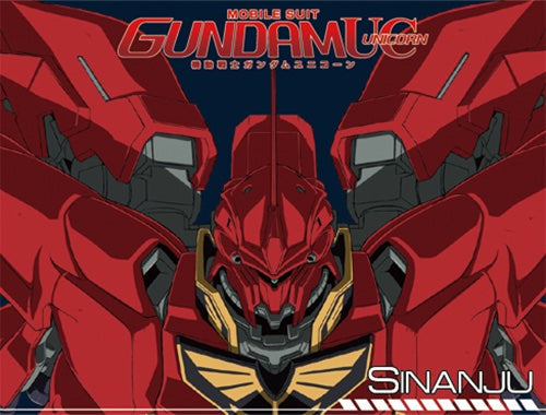 GUNDAM UC- SINANJU SUBLIMATION THROW BLANKET