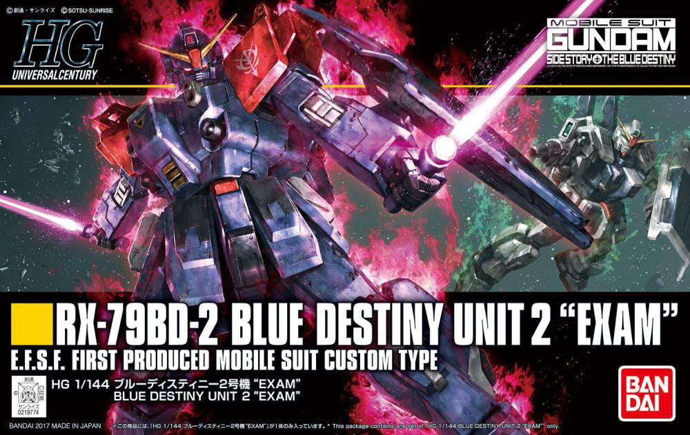 HGUC #208 Blue Destiny Unit 2 “EXAM”