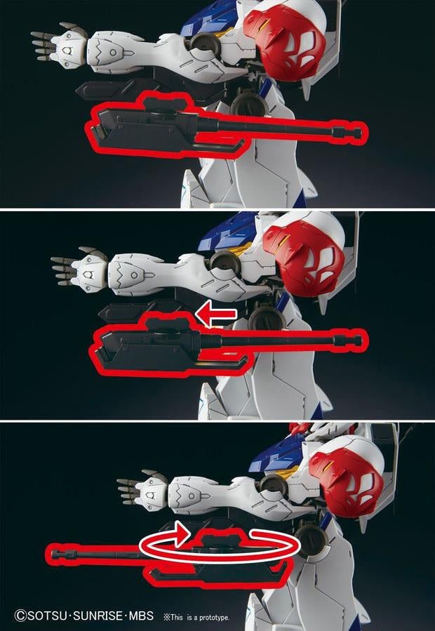 Full Mechanics 1/100 #01 Gundam Barbatos Lupus