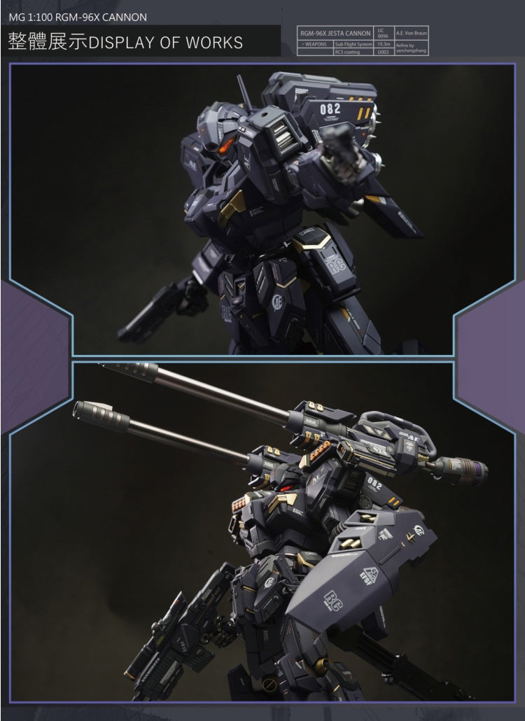AEther 1/100 RGM-96X Jesta Cannon Conversion Kit