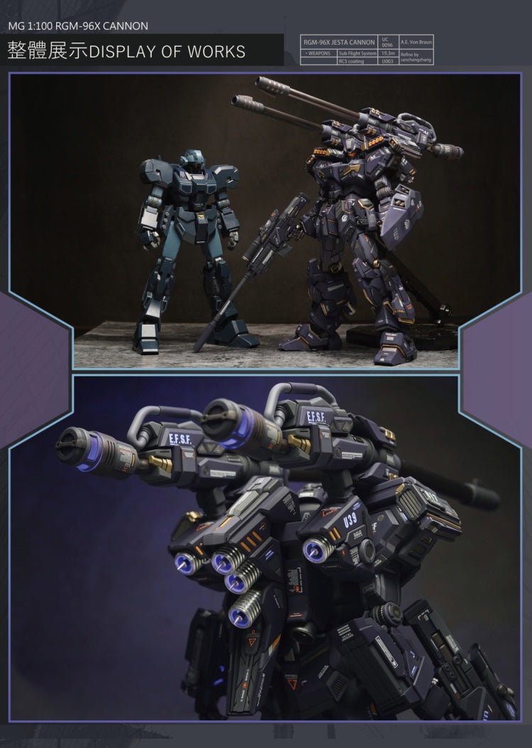 AEther 1/100 RGM-96X Jesta Cannon Conversion Kit
