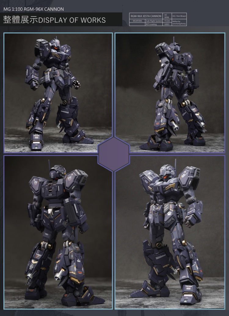 AEther 1/100 RGM-96X Jesta Cannon Conversion Kit