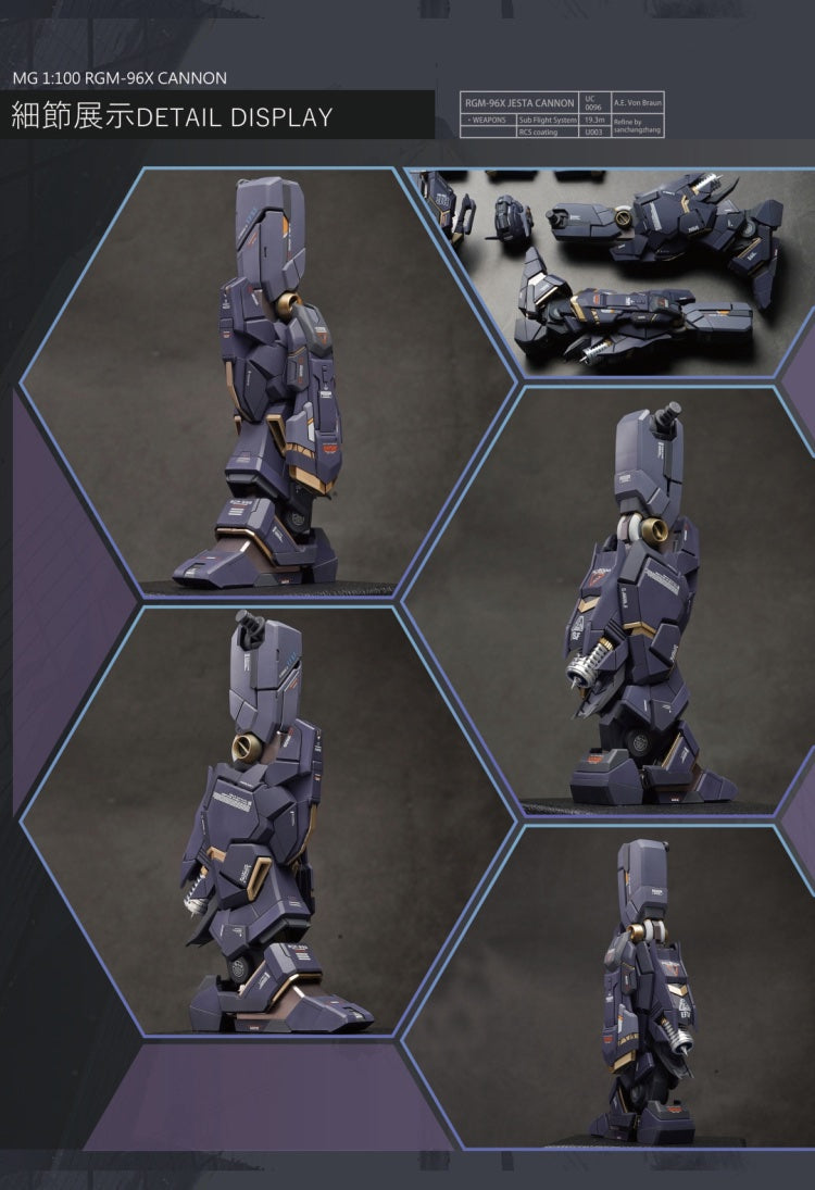 AEther 1/100 RGM-96X Jesta Cannon Conversion Kit