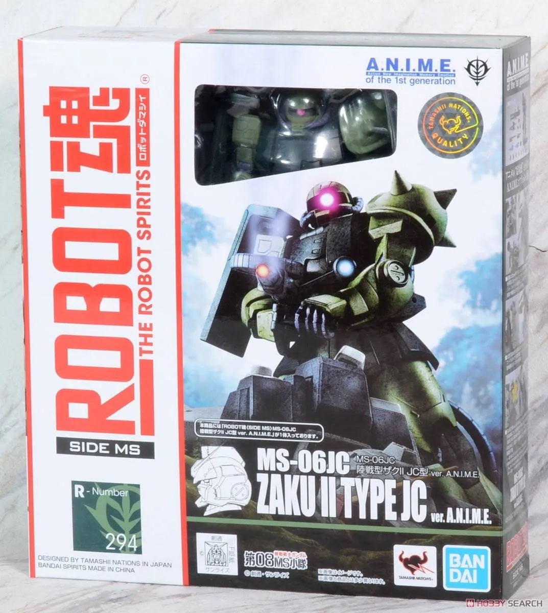 Gundam Robot Spirits MS-06JC Zaku II Type JC (ver. A.N.I.M.E)
BY BANDAI SPIRITS