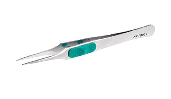GSI Creos Mr.Hobby MT202 Mr. Precision Tweezers Thin Tip Straight