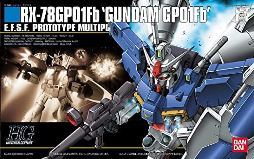 HGUC #18 GUNDAM GP01FB