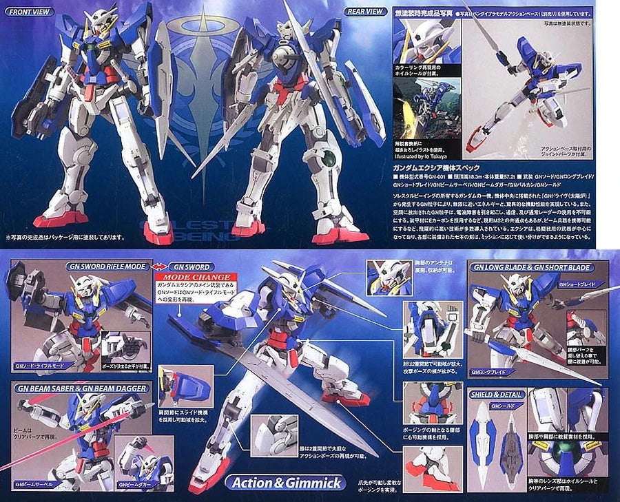 HG 1/100 #01 Gundam Exia