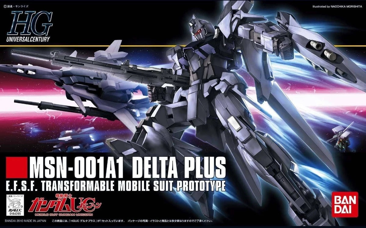 HGUC #115 MSN-001A1 Delta Plus