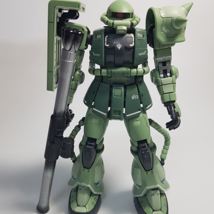 RG Zaku II LUMINOUS WATER DECAL