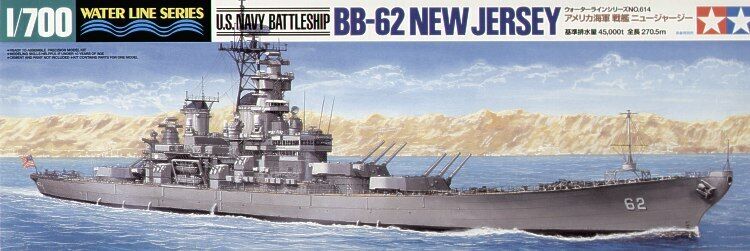 TAMIYA USS New Jersey BB-62 1:700