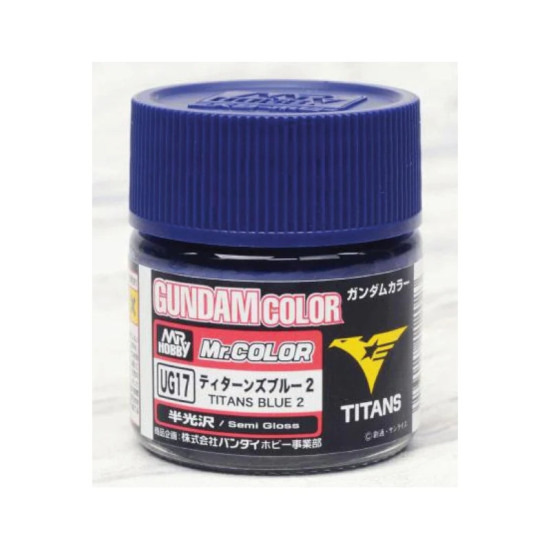 UG17 Semi Gloss MS Titans Blue 2 Mr. Color 10 ml Bottle