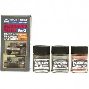PP102 Mr.Hobby Weathering Pastel Set 2