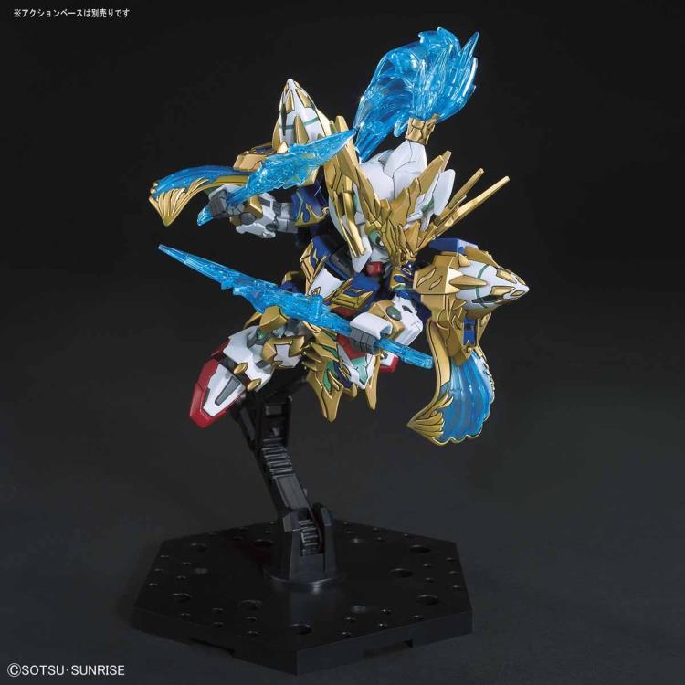 SD Gundam World Sangoku Soketsuden #07 Zhao Yun 00 Gundam & Blue Dragon Drive