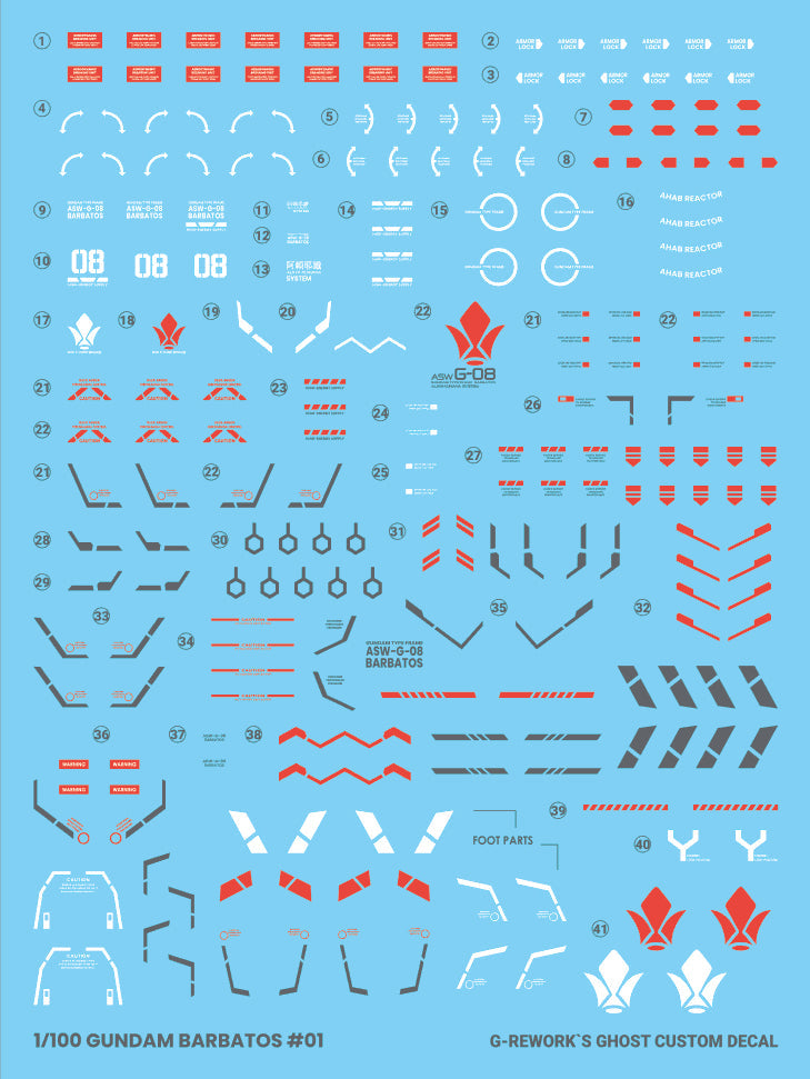 G-REWORK - [MG] BARBATOS Water Decal