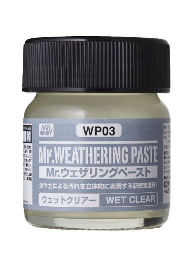 WP03 Mr. Weathering Paste Wet Clear