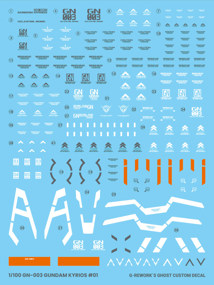 G-REWORK - [MG] GN-003 KYRIOS Water Decal