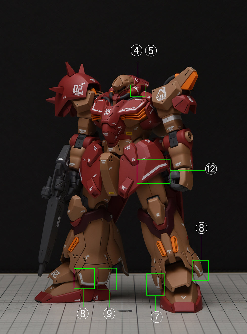 G-REWORK - [HG] MESSER Water Decal