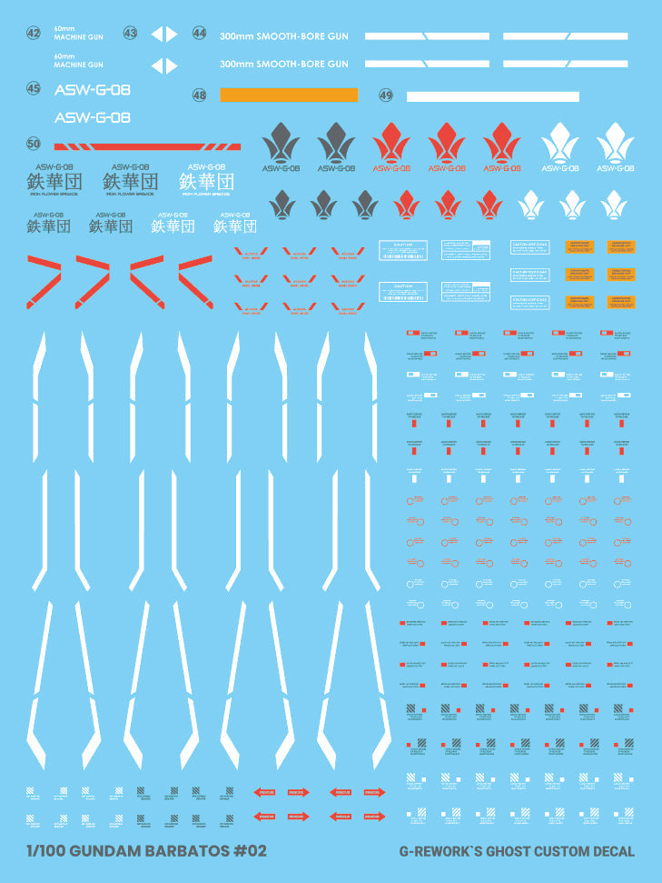 G-REWORK - [MG] BARBATOS Water Decal