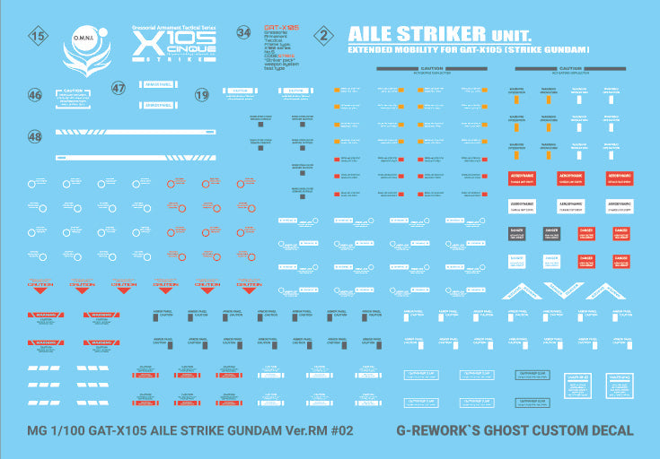 G-REWORK - [MG] AILE STRIKE Ver. RM Water Decal