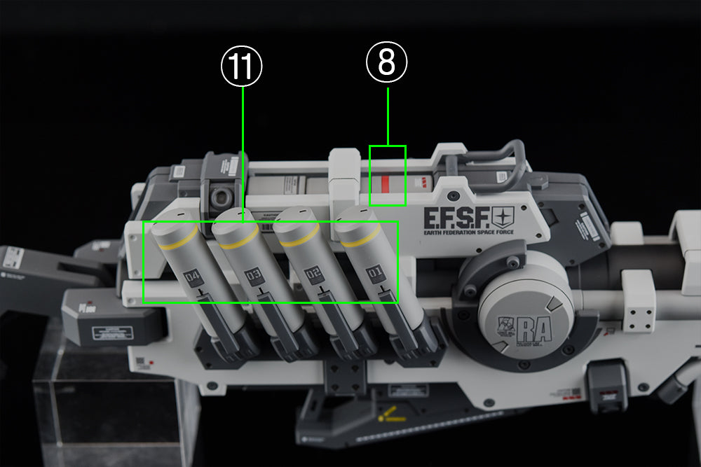 G-REWORK - [RG] HI-V HYPER MEGA BAZOOKA LAUCHER Water Decal