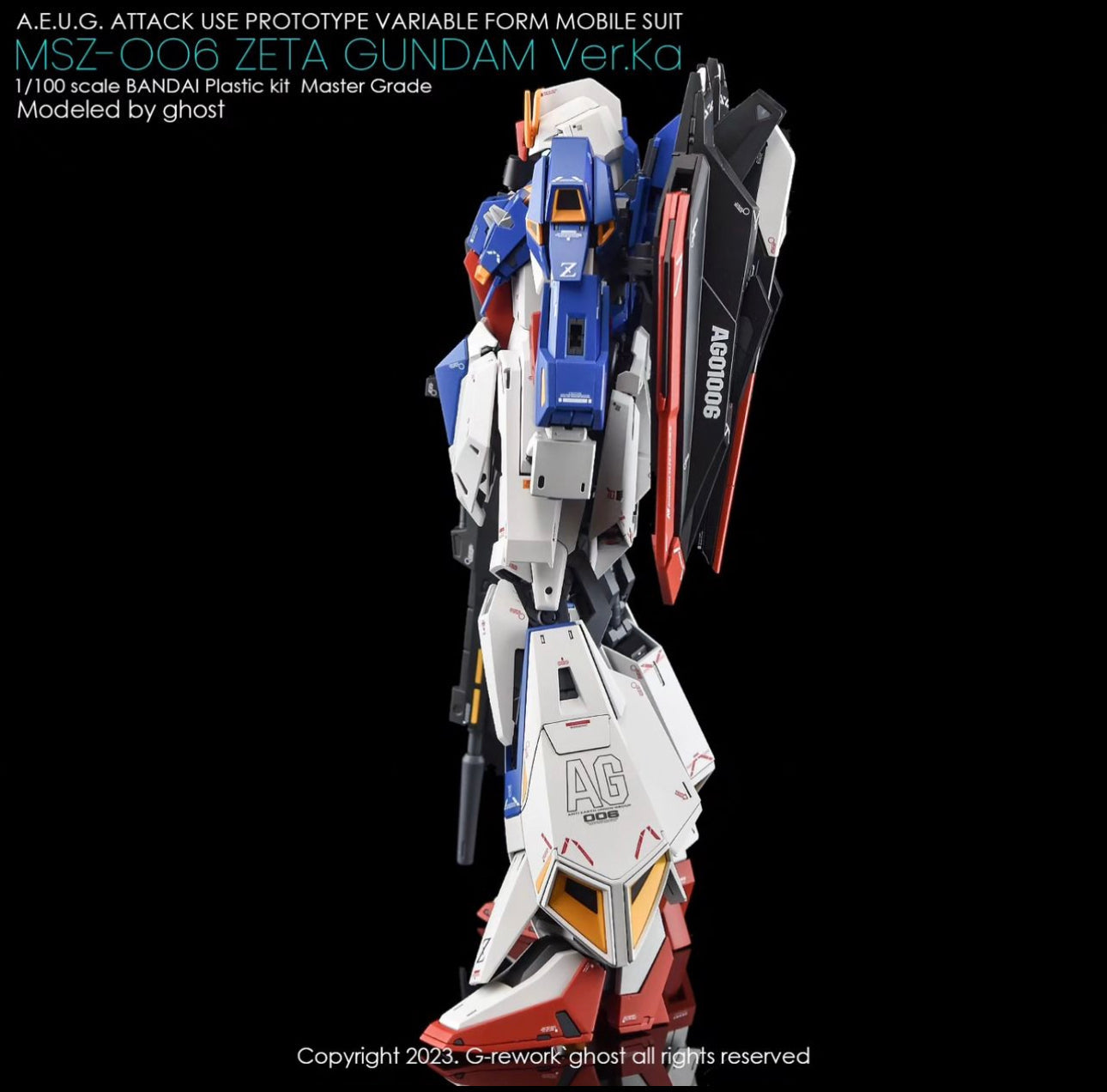 G-Rework [MG] ZETA GUNDAM Ver.Ka Water Decal