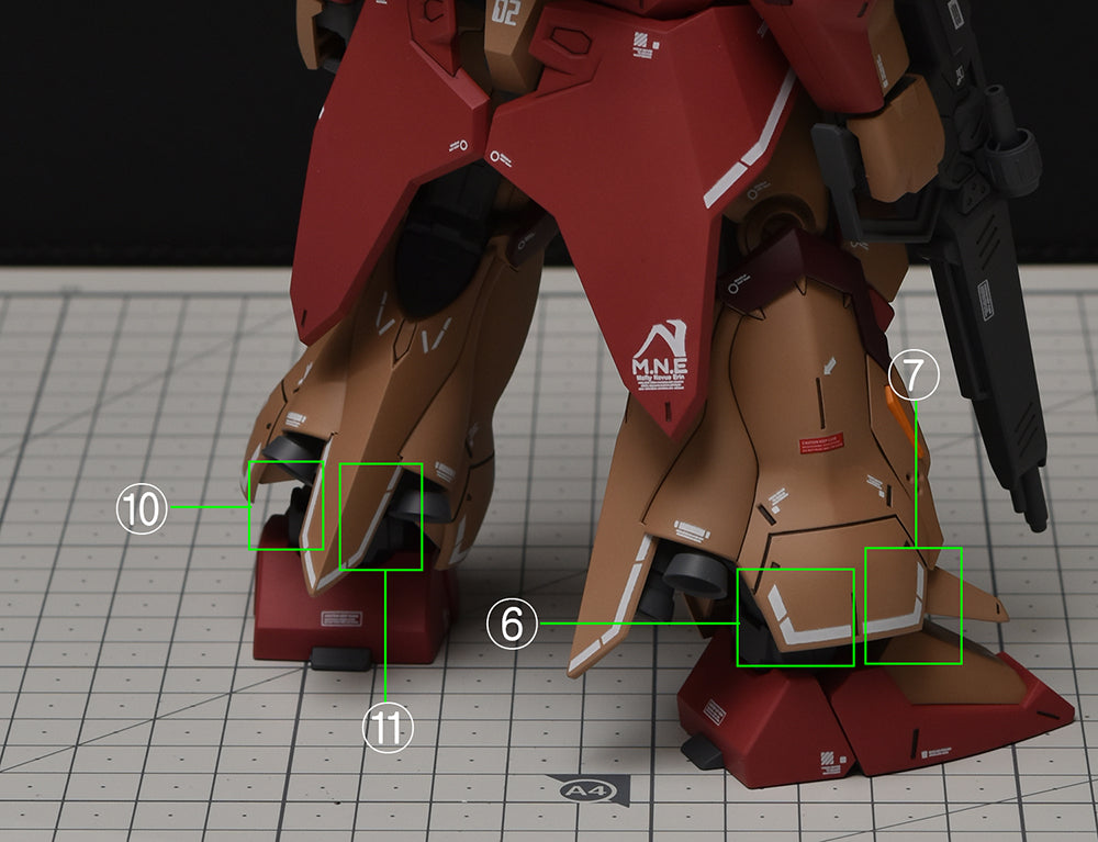 G-REWORK - [HG] MESSER Water Decal