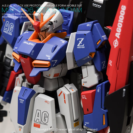 G-REWORK - [HG] ZETA GUNDAM Water Decal