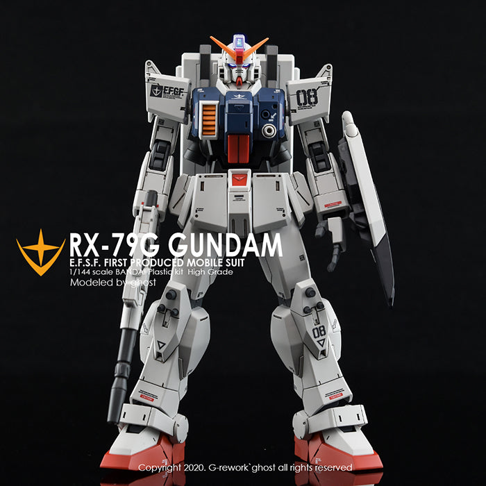 G-REWORK - [HG] 08 TEAM GROUND TYPE GUNDAM Water Decal