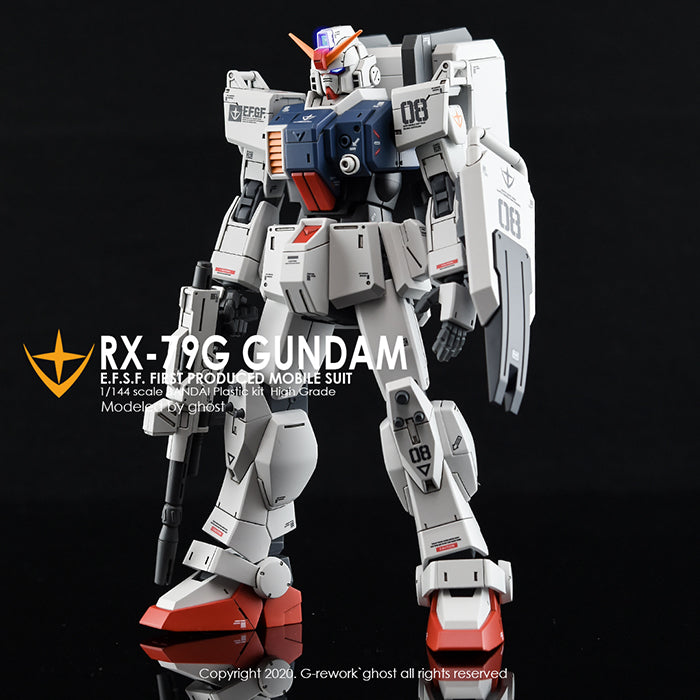 G-REWORK - [HG] 08 TEAM GROUND TYPE GUNDAM Water Decal