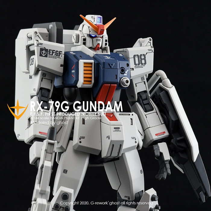 G-REWORK - [HG] 08 TEAM GROUND TYPE GUNDAM Water Decal