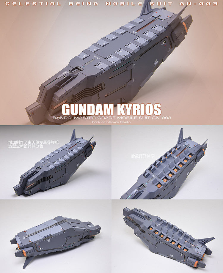 Fortune Meow’s 1/100 Gundam Kyrios Conversion Kit plus weapons