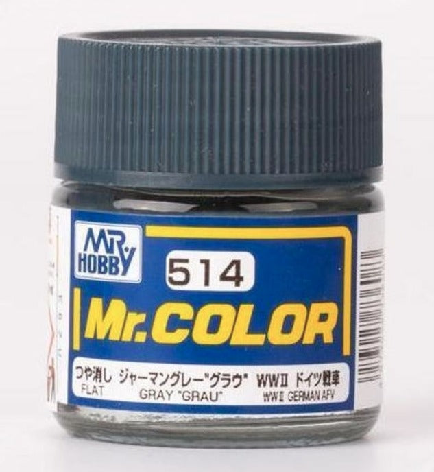 C514 Gray "Grau" 10ml Bottle, GSI Mr.Color