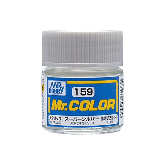 C159 Metallic Super Silver 10ml, GSI Mr. Color