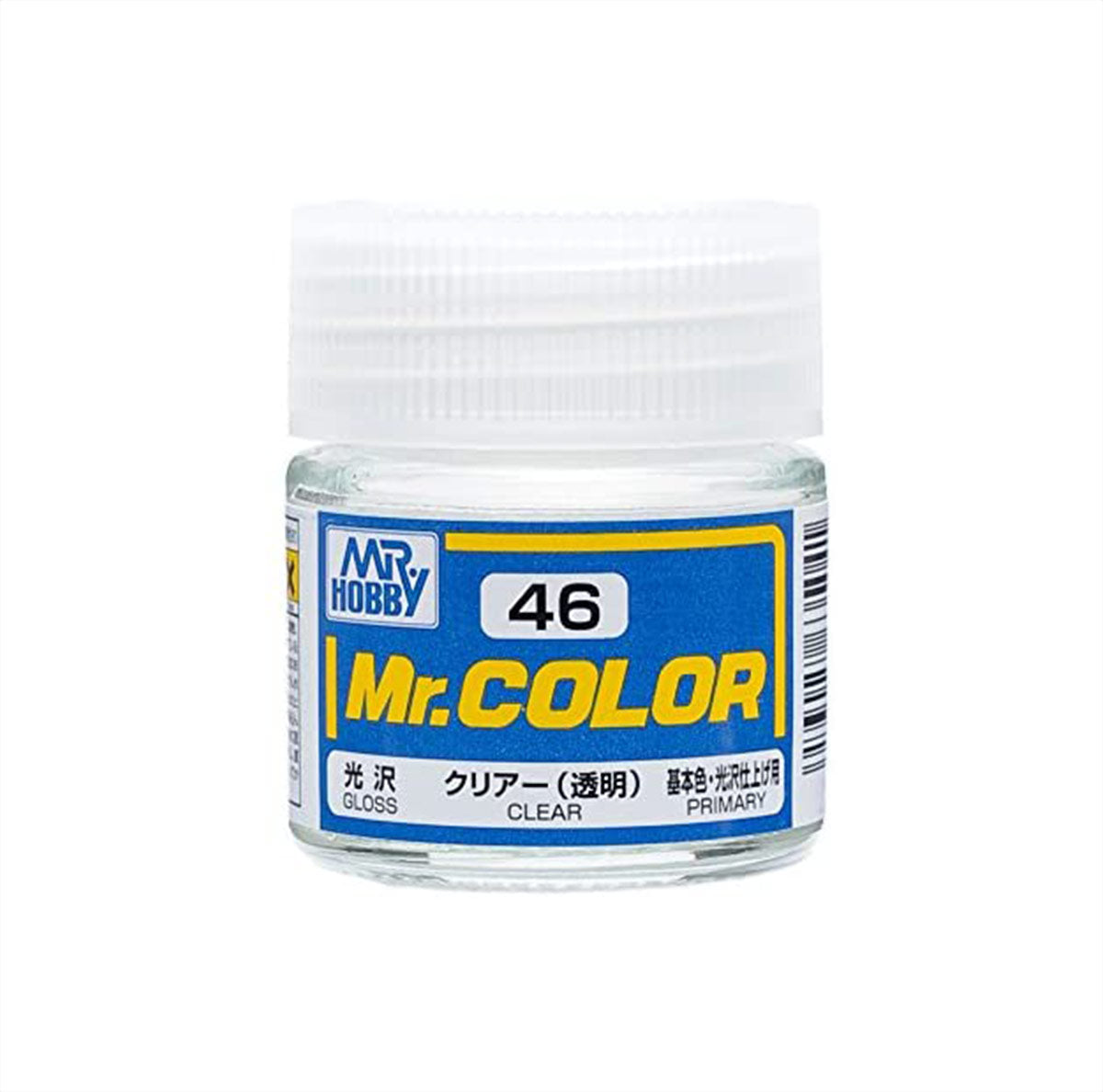 C46 Gloss Clear 10ml Bottle, GSI Mr. Color