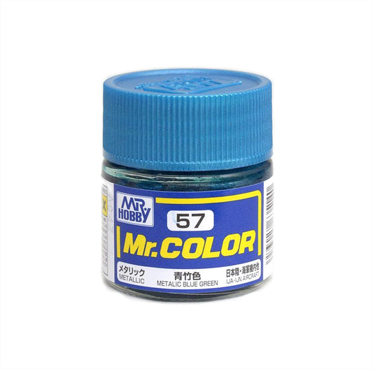 C57 Metallic Blue Green 10ml, GSI Mr. color