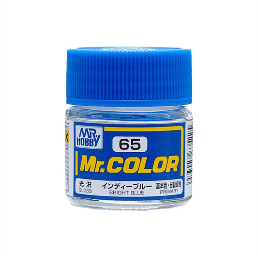 C65 Gloss Bright Blue 10ml, GSI Mr. Color