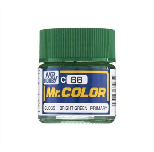 C66 Gloss Bright Green 10ml, GSI Mr. Color