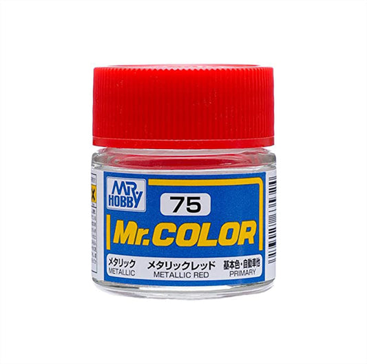 C75 Metallic Red 10ml, GSI Mr. Color