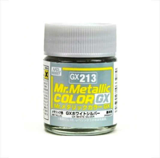 GX213 Metallic White Silver 18ml